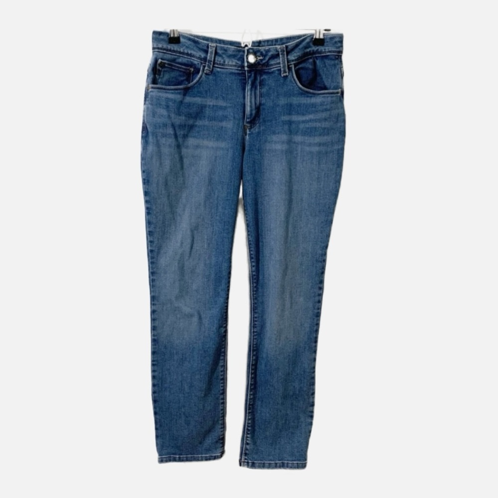 Lee Perfect Fit 1889 Classic Medium Wash Straight Leg Jeans Size 10 Short